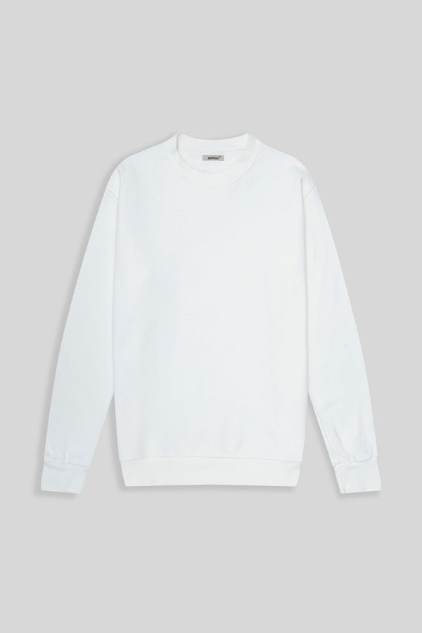 milenario sweatshirt white - soloio