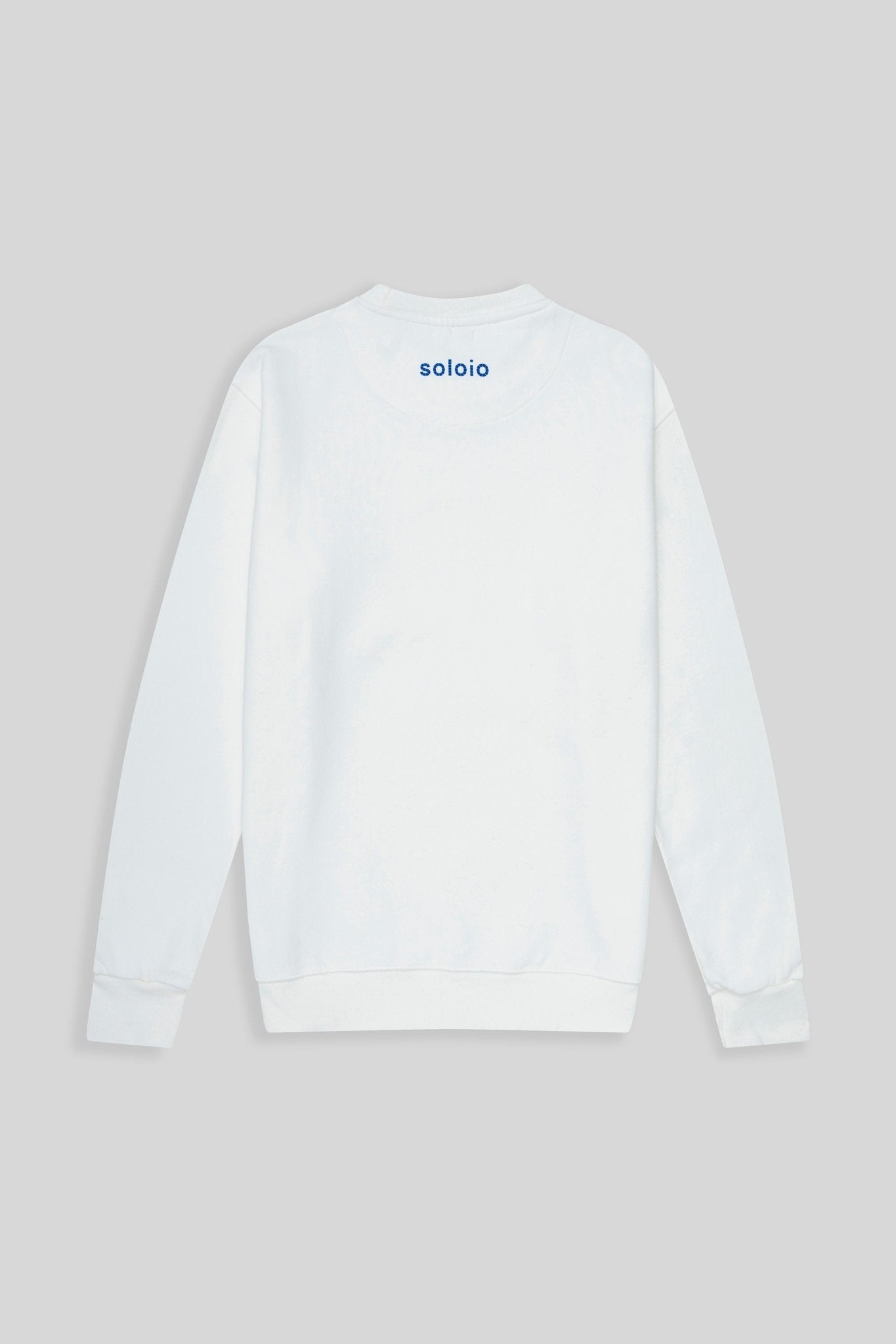 milenario sweatshirt white - soloio