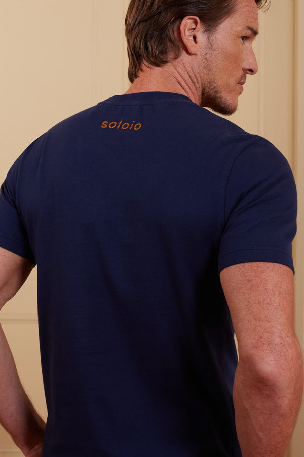 milenario t-shirt navy - soloio