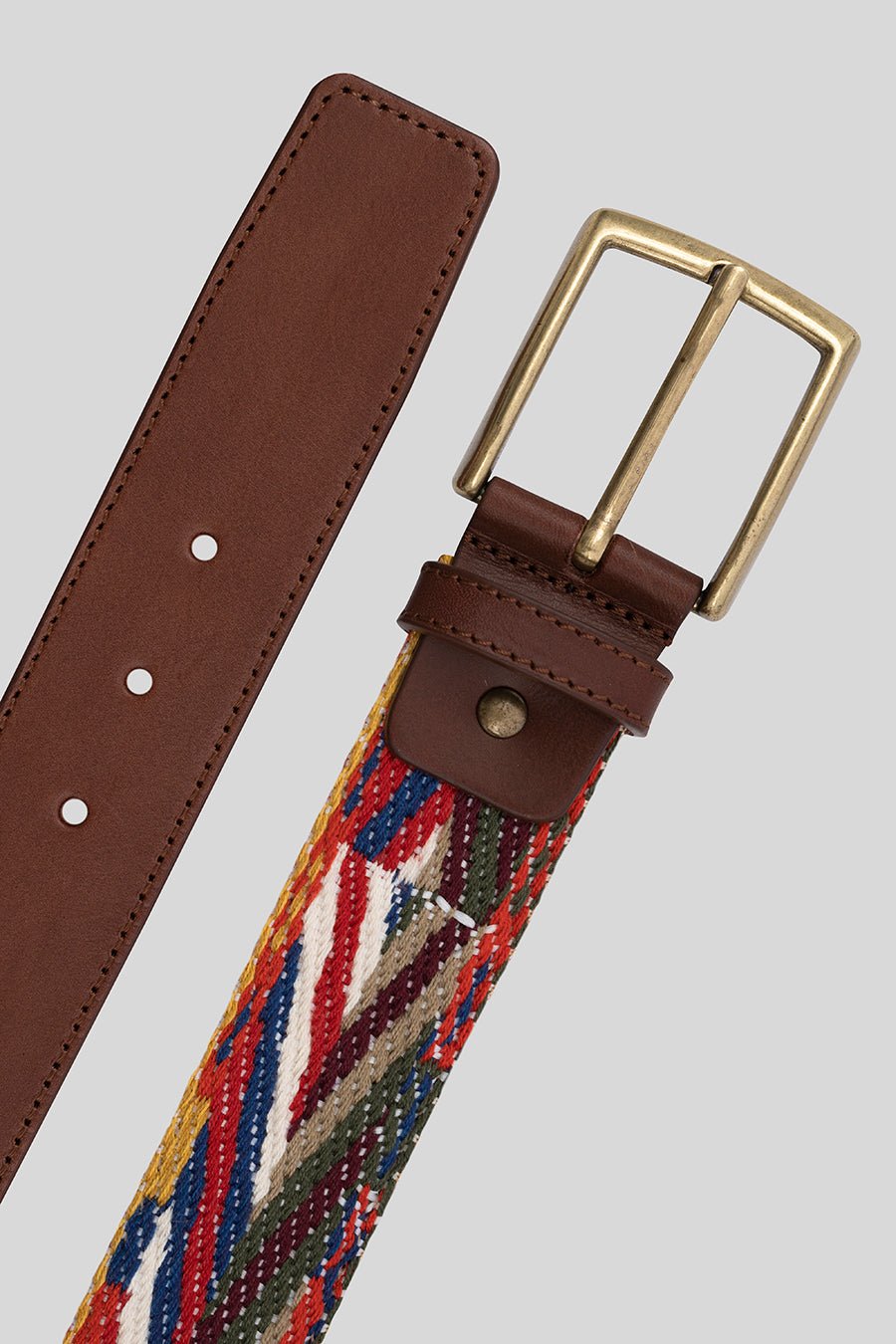 multicolor ethnic belt - soloio