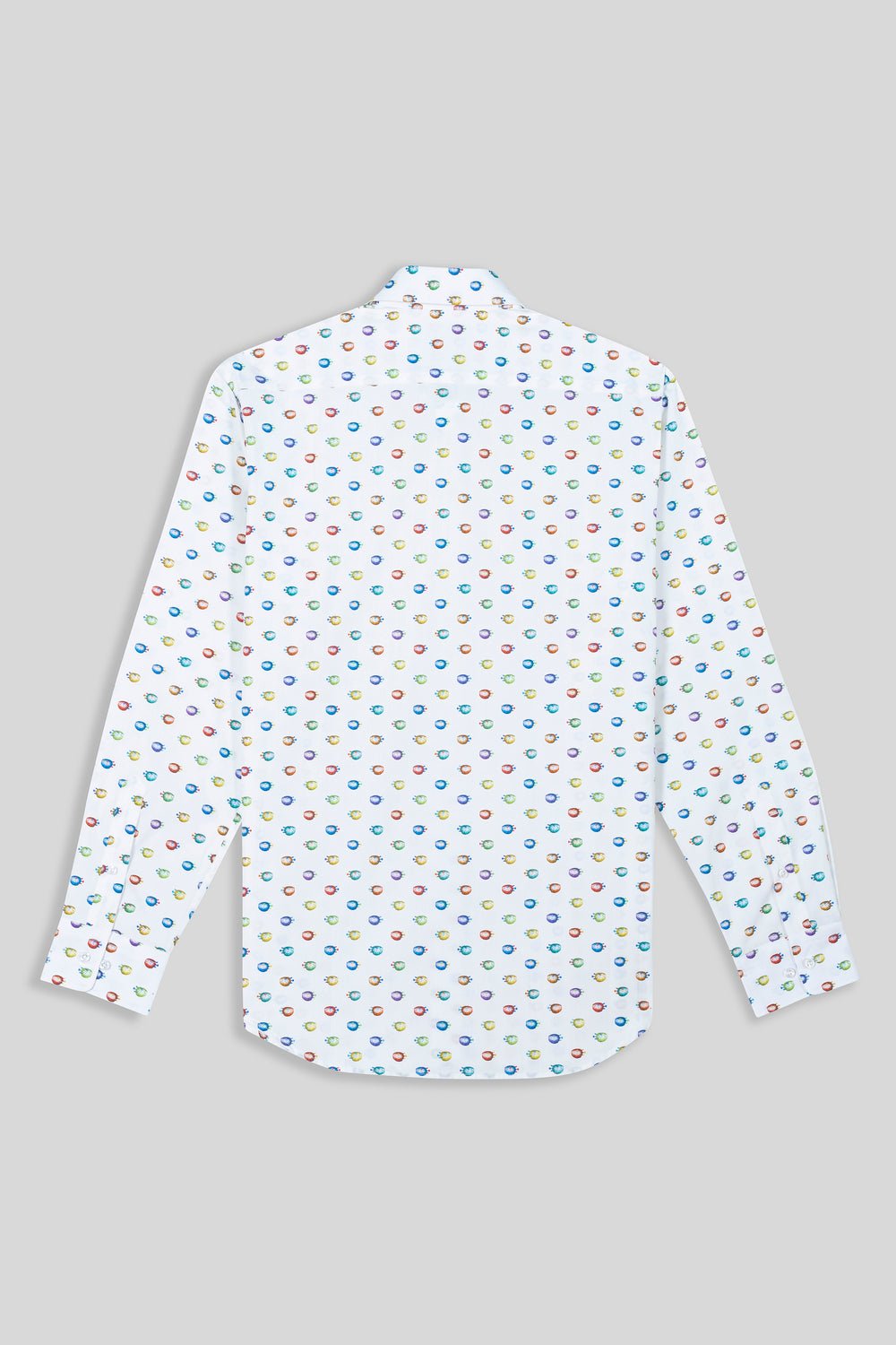 multicolored pufferfish shirt - soloio