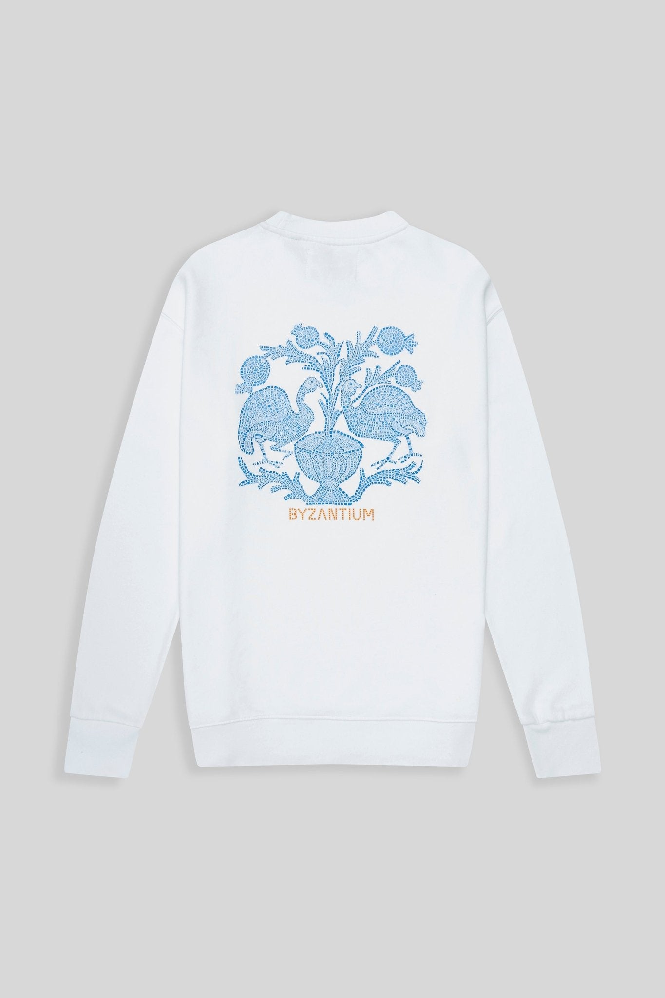 musas sweatshirt white - soloio