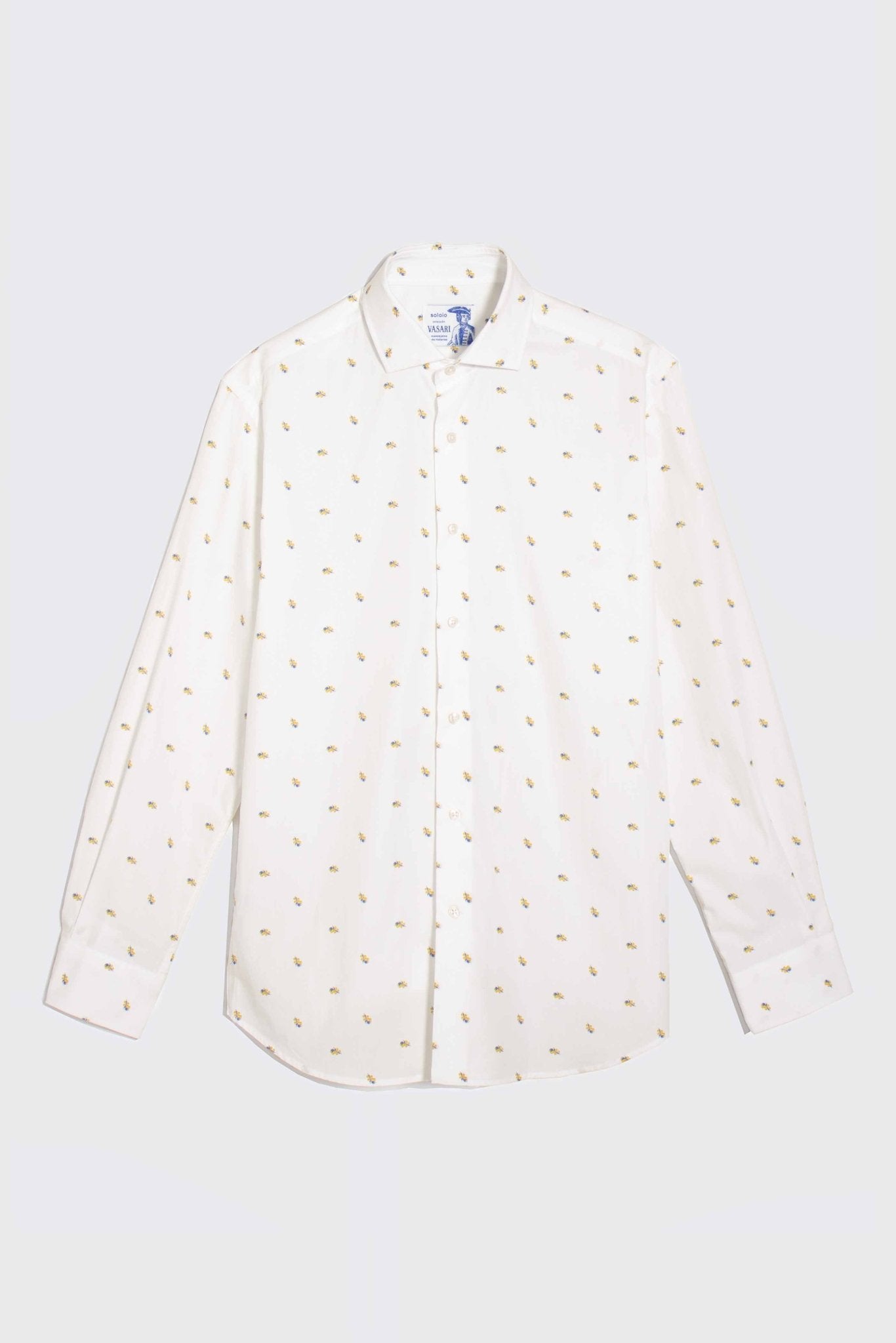 novella cotton shirt yellow - soloio