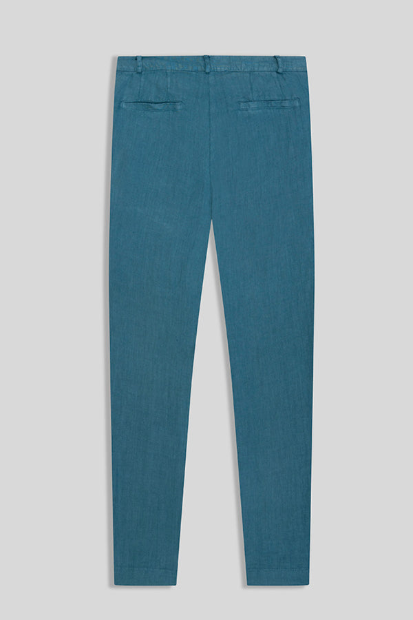 pantalón de lino básico jean