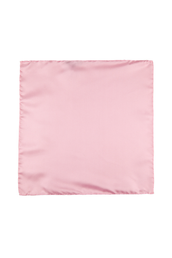 pañuelo de seda rosa
