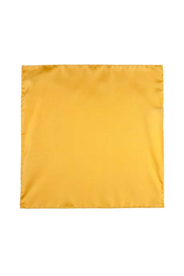 pañuelo de seda amarillo