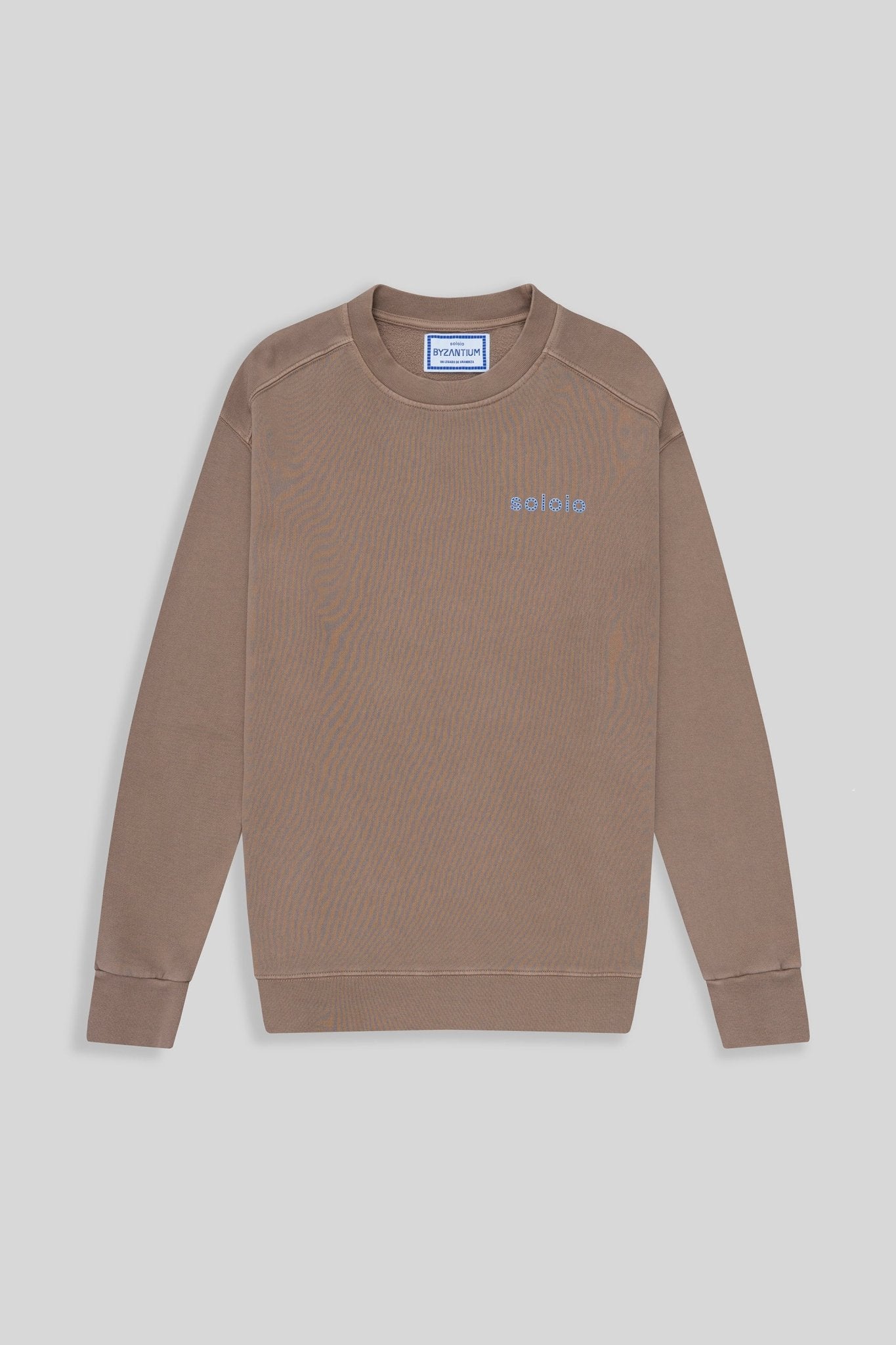 petra sweatshirt brown - soloio