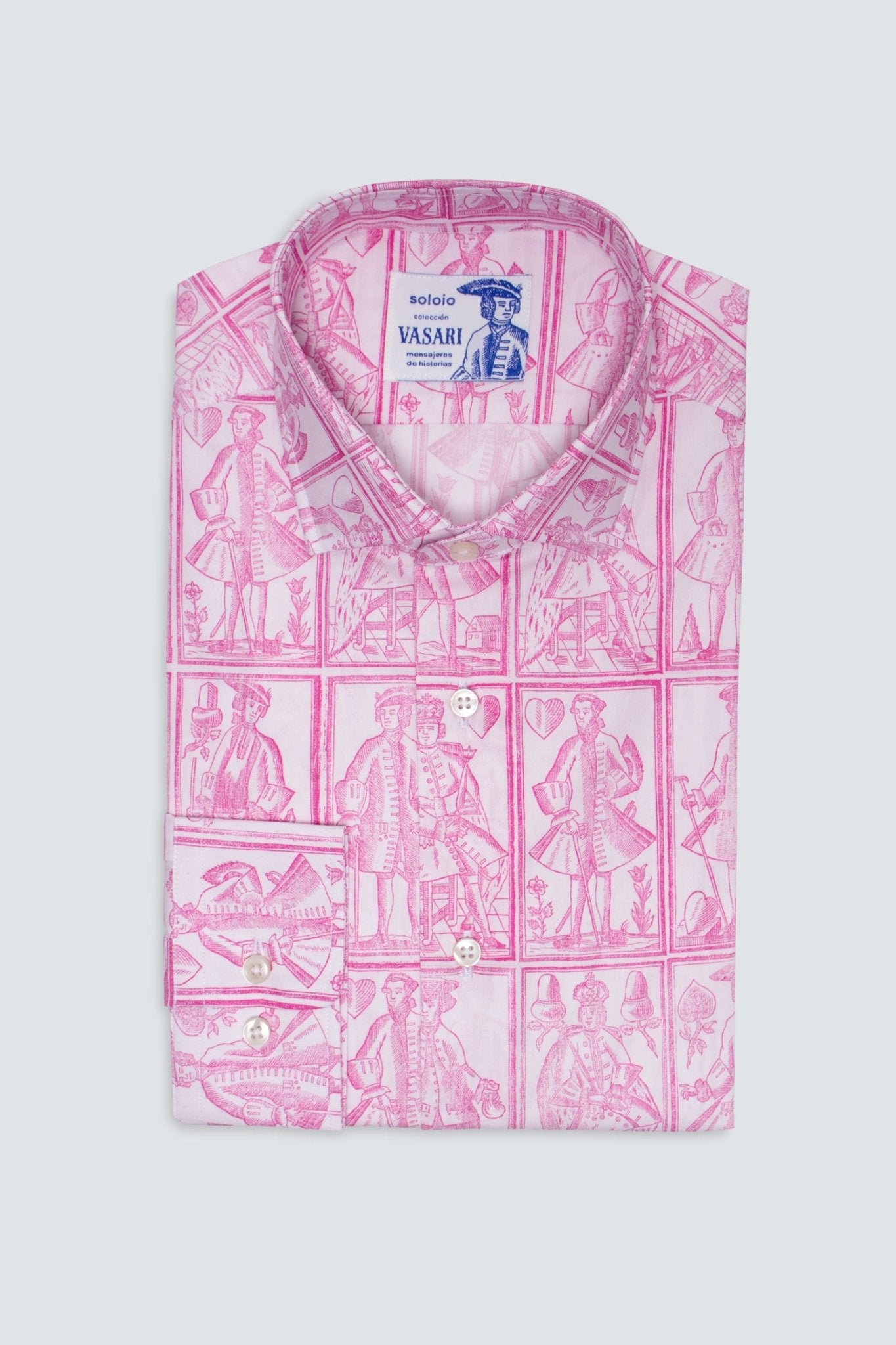 pink cards shirt - soloio