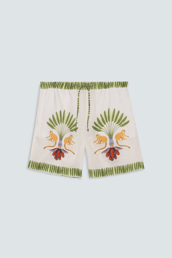 men’s linen bermuda titi