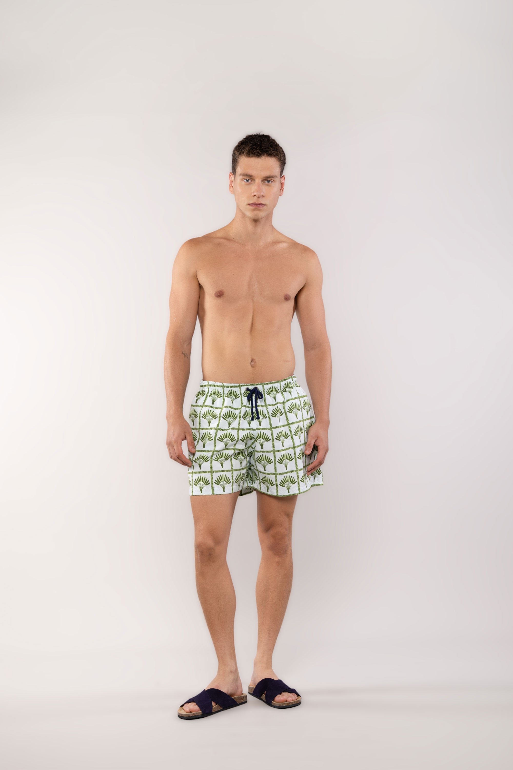 palmar green swim trunk