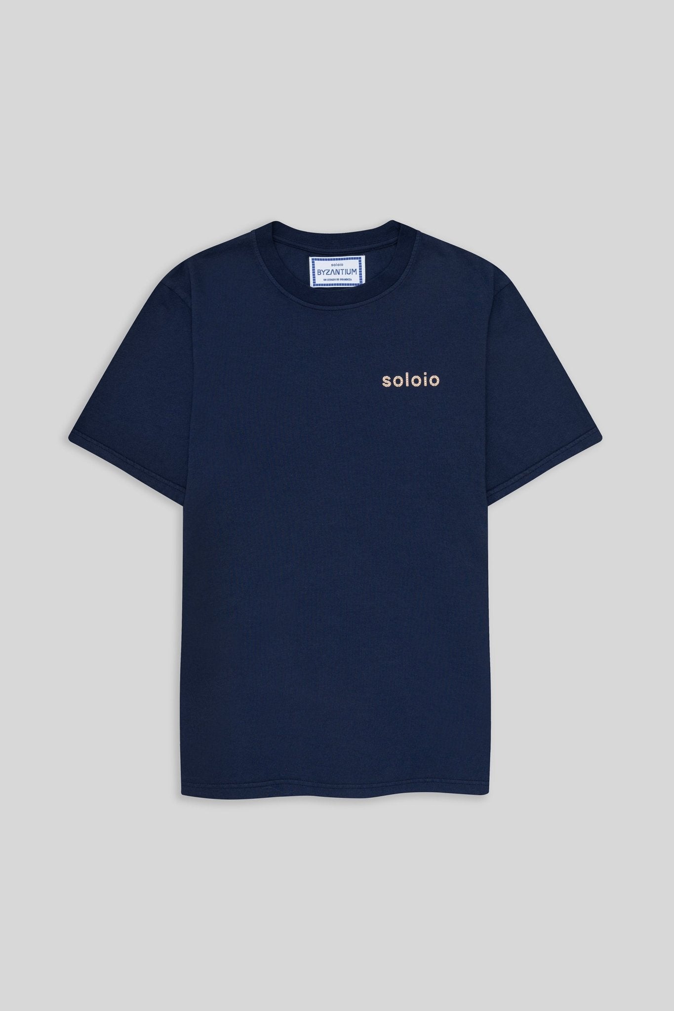 san vitale navy t-shirt - soloio