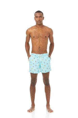 small macaw swimsuit lorenzo sky blue - soloio