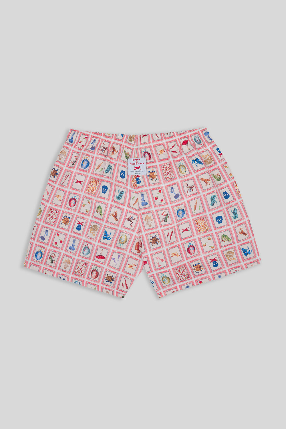 swimsuit stamps red - soloio