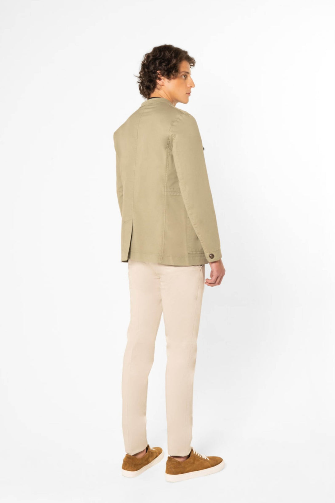 stéfano jacket beige - soloio