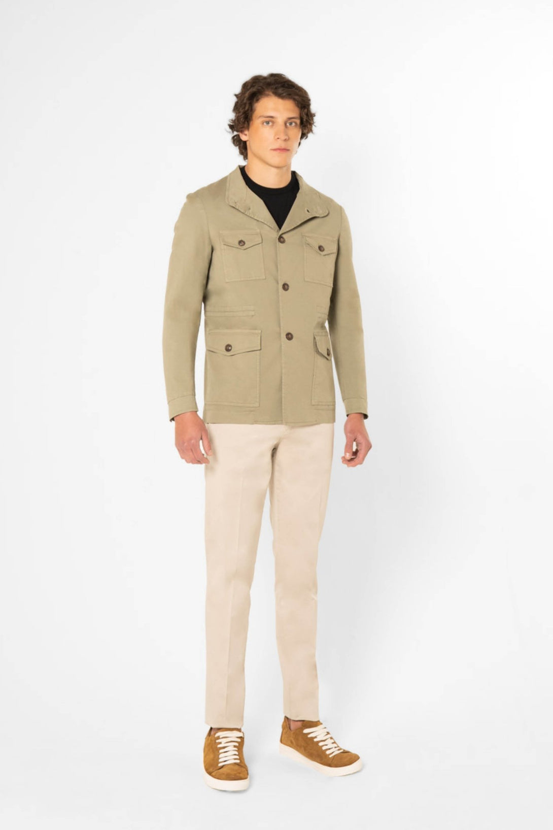 stéfano jacket beige - soloio