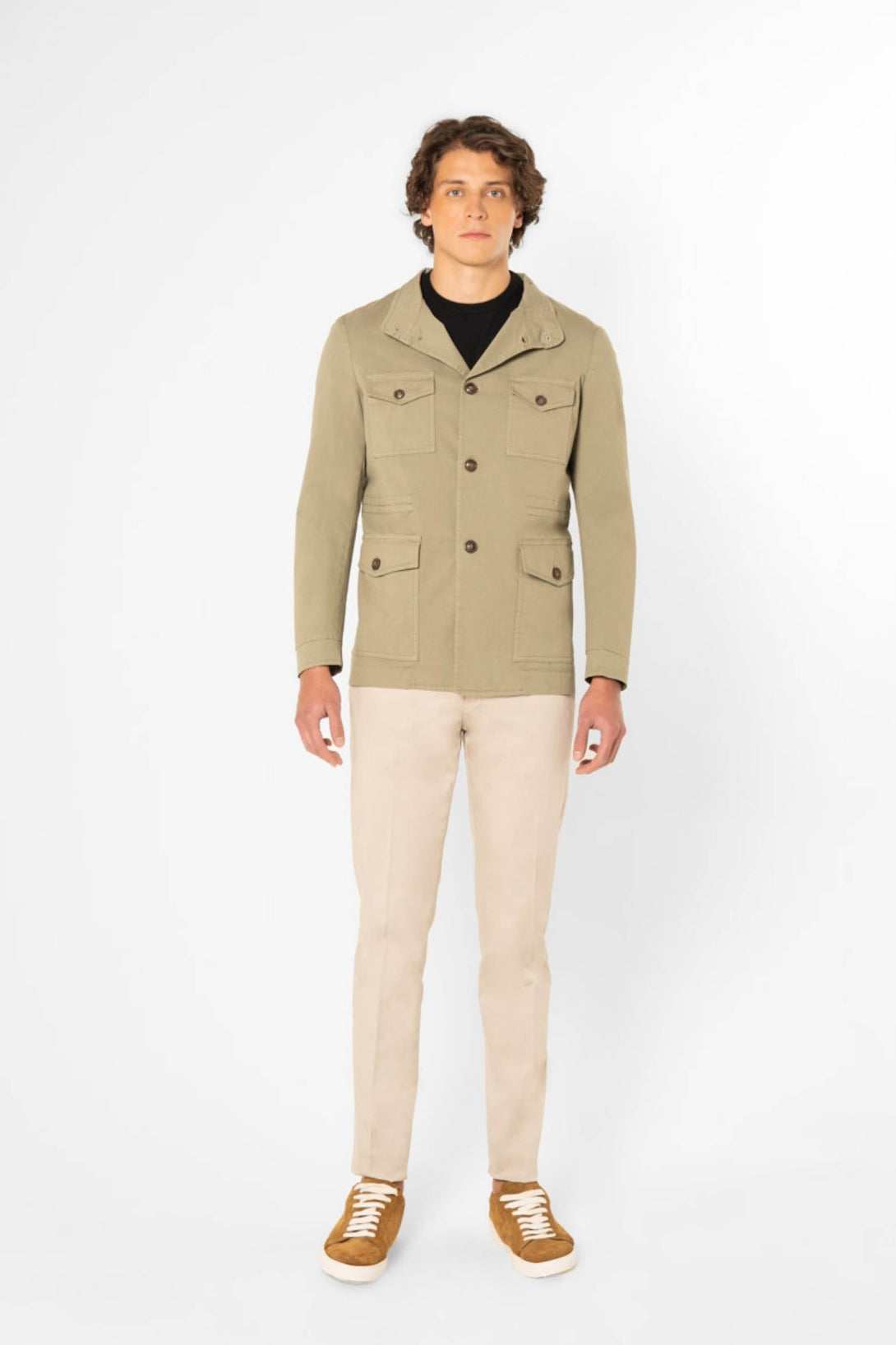 stéfano jacket beige - soloio