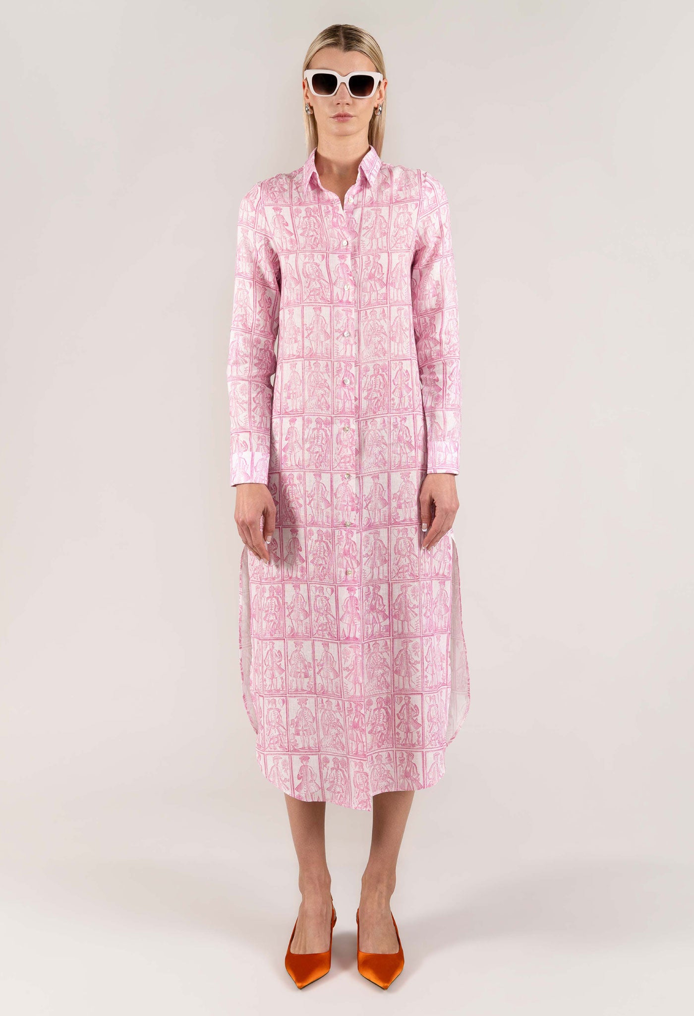long shirt dress suz pink