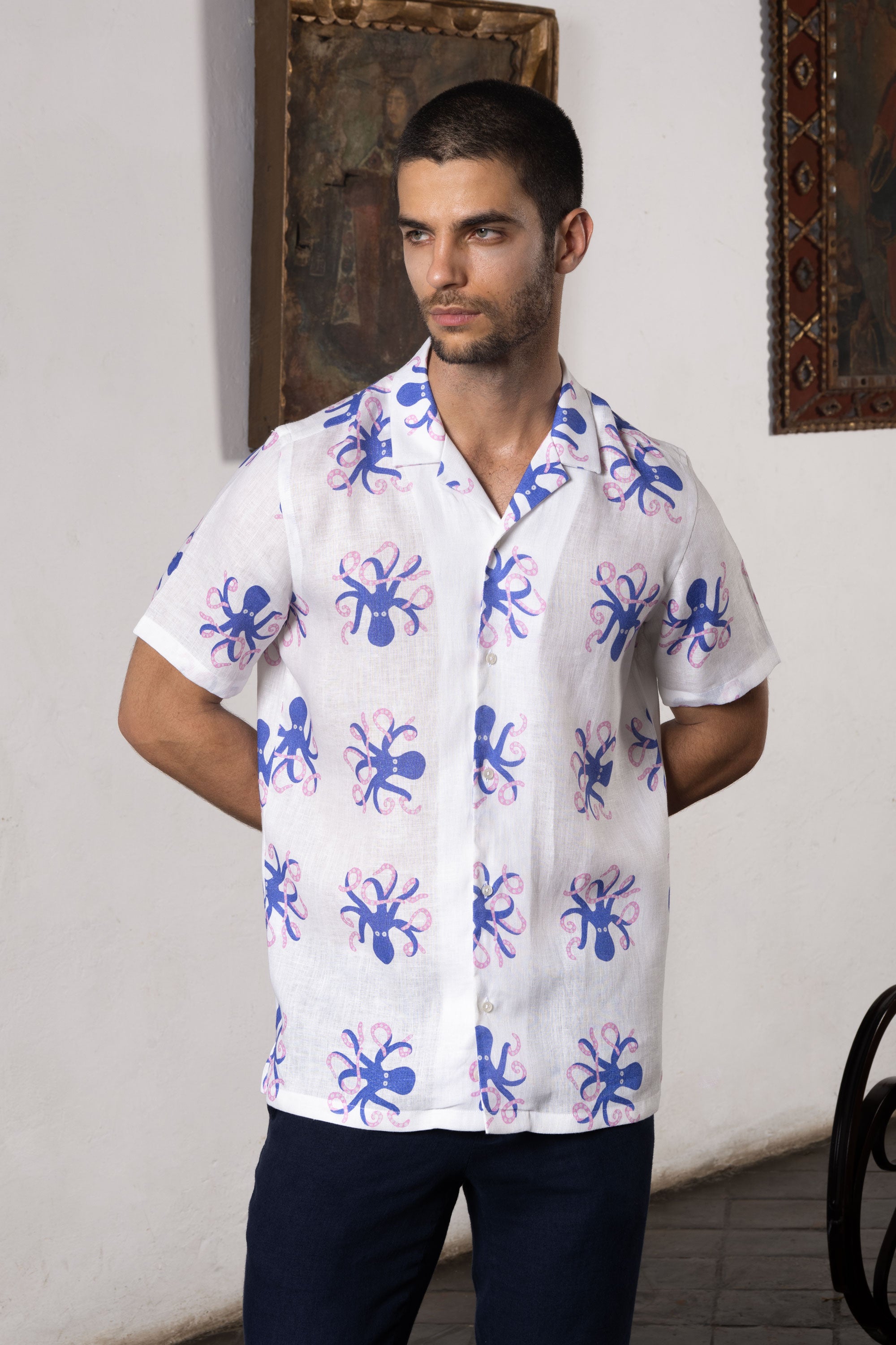 camisa grandezza blanca