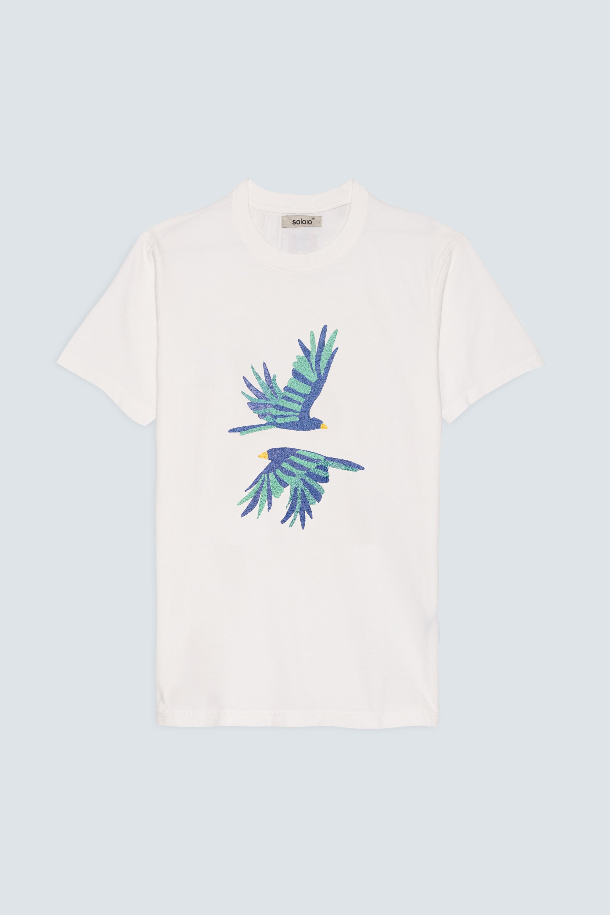 camiseta suzani blanca