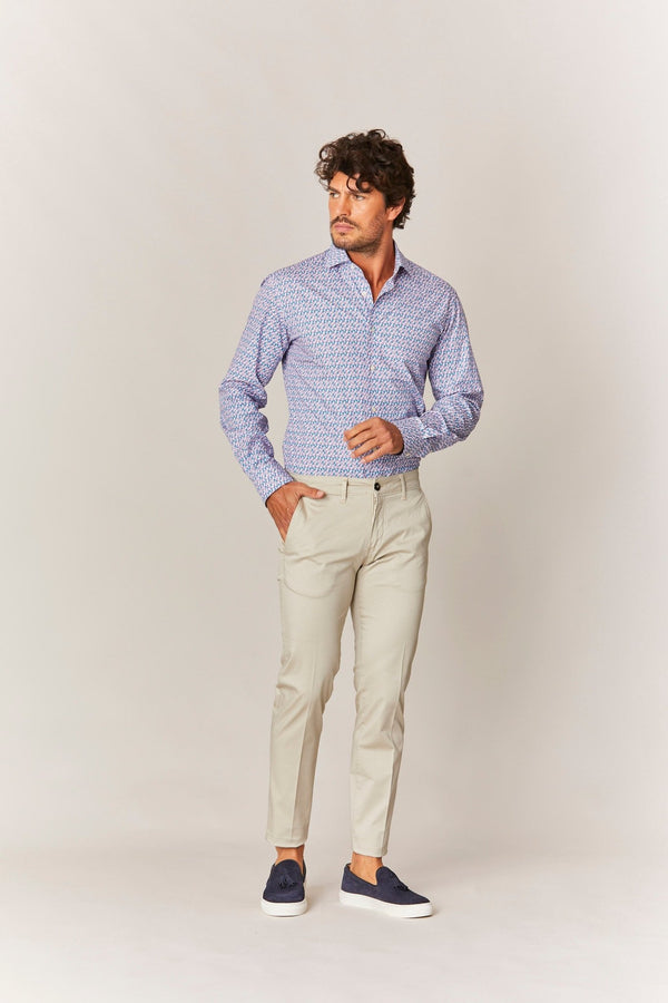 camisa de algodón dürer rosa