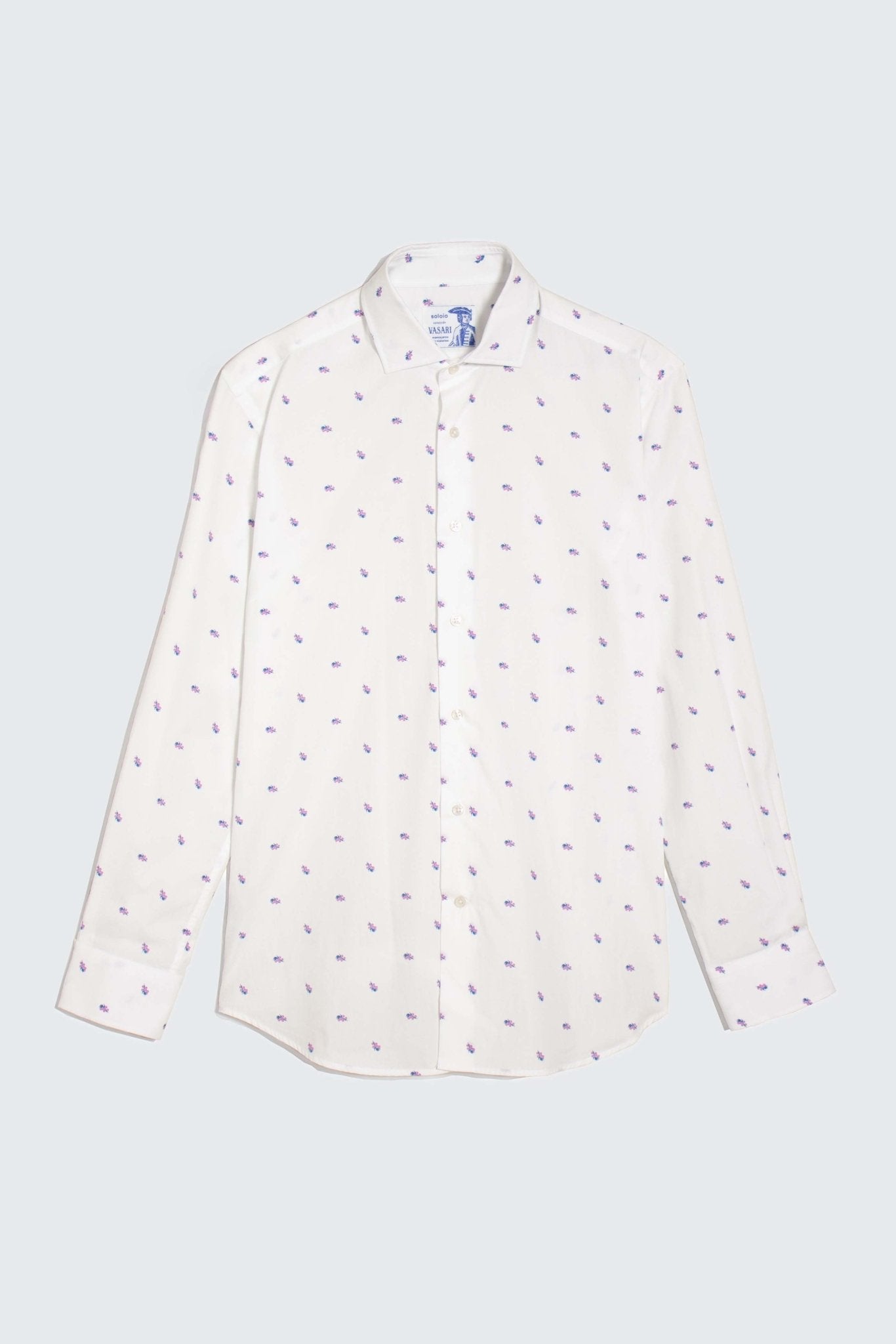novella cotton shirt pink - soloio