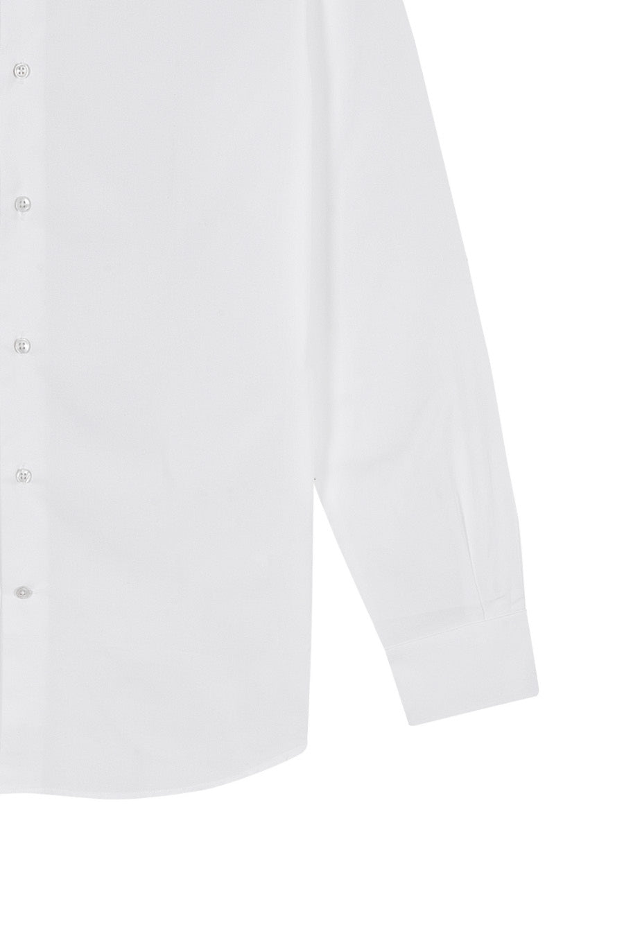 white cotton shirt - soloio