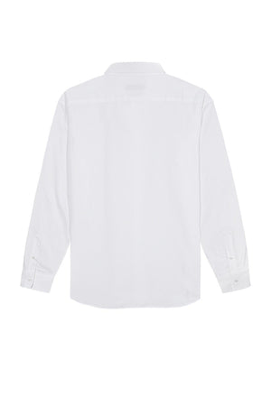 white cotton shirt - soloio