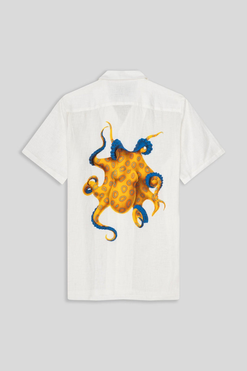 yellow octopus shirt - soloio