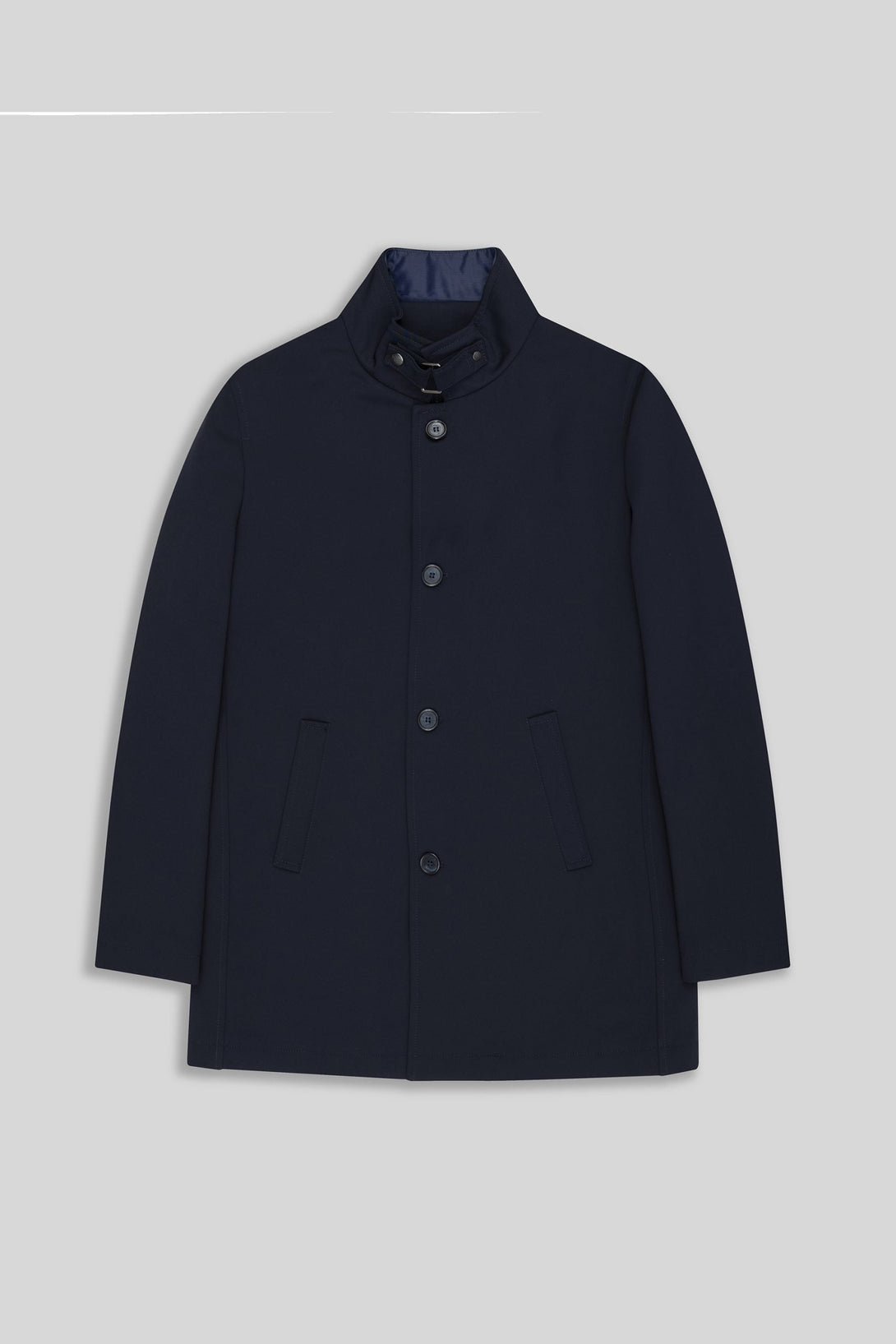 leo blue coat - soloio